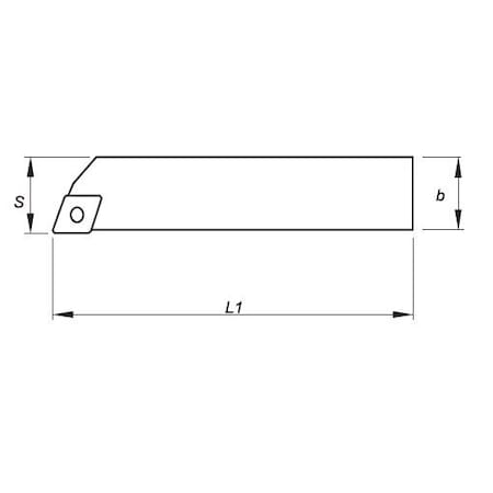 Palbit SCACR103D TLH-Turning Toolholders Imperial Toolholders 2121402IN